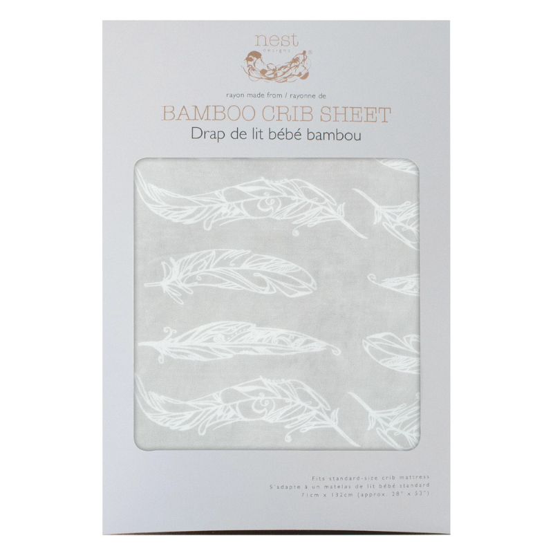 Fitted Bamboo Crib Sheet