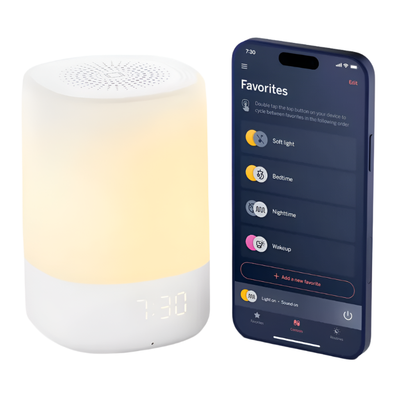 Sound Machine & Night Light - White