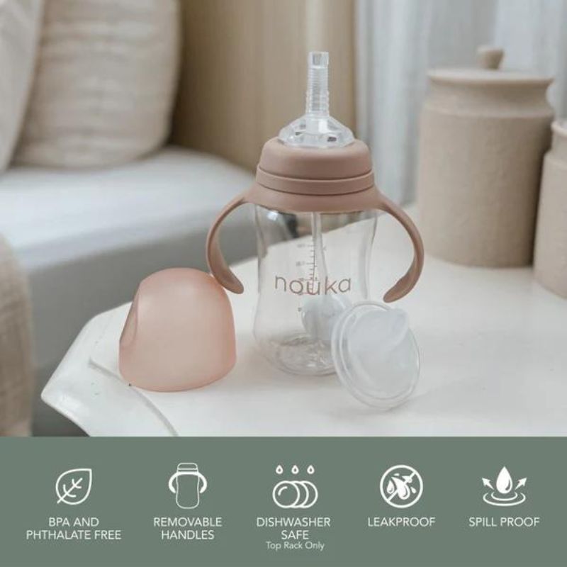 Transitional Sippy/Weighted Straw Cup - 8oz