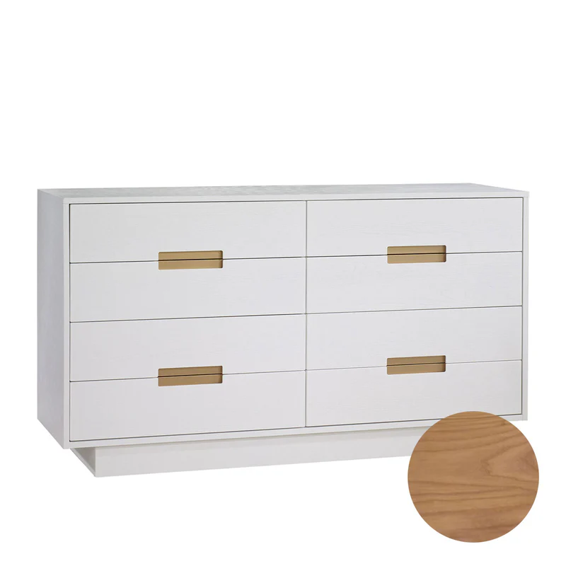 Como 8-Drawer Double Dresser - 52"