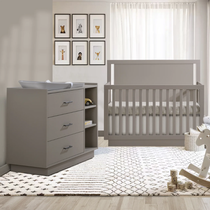 Tito Crib + Combo Dresser