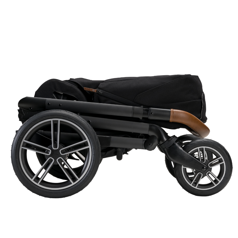 MIXX Next Stroller - Caviar (Tan Leatherette)
