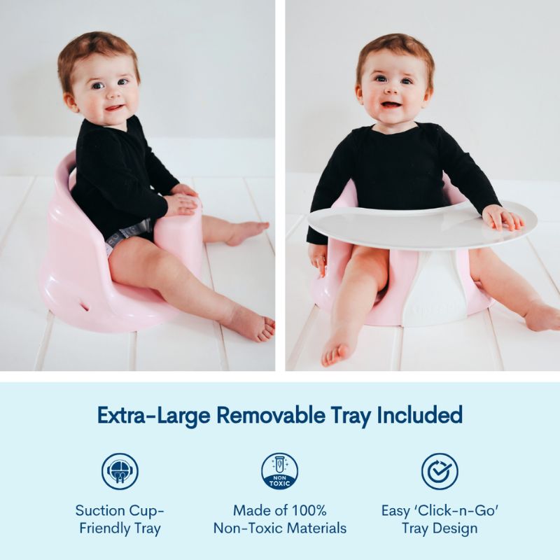 Booster Floor Seat with Tray