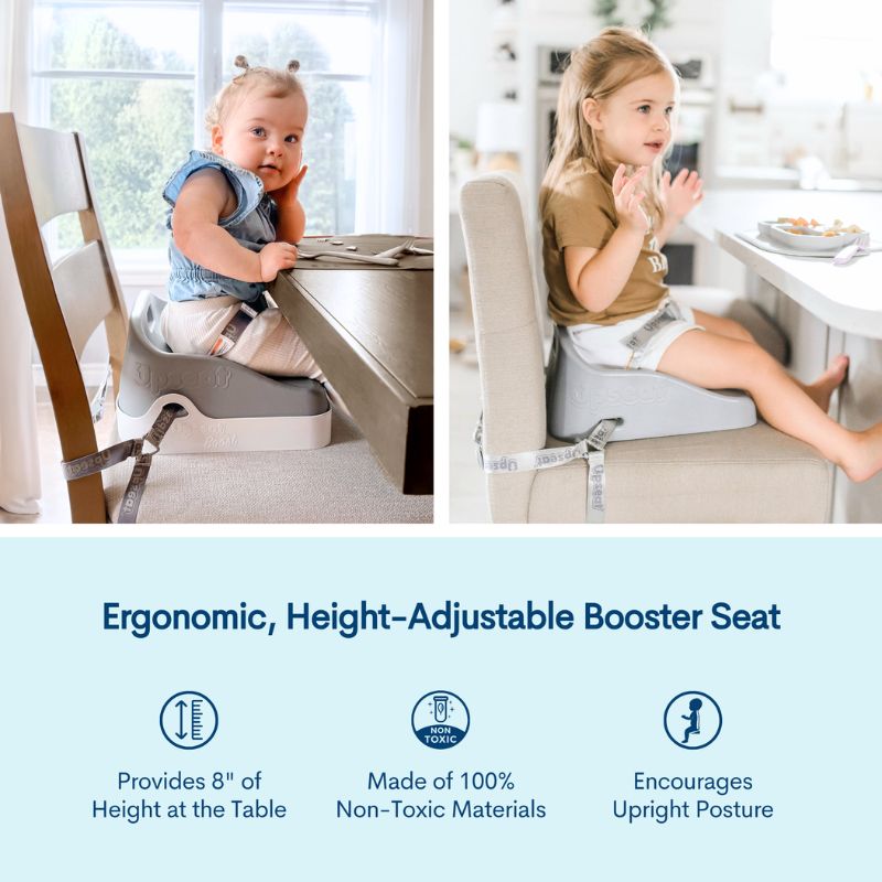 Boost Ergonomic Toddler Booster Seat - Grey