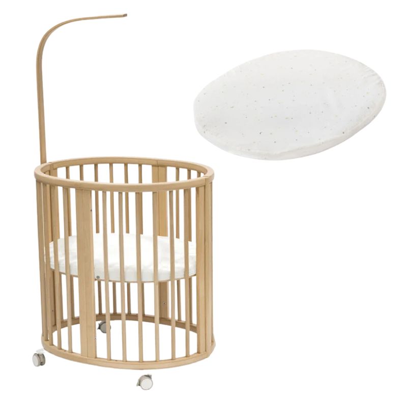 Sleepi Mini Crib + Free Mini Fitted Crib Sheet Bundle