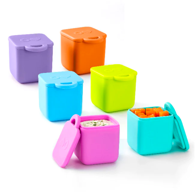 Contenants en silicone OmieDip - Paquet de 2