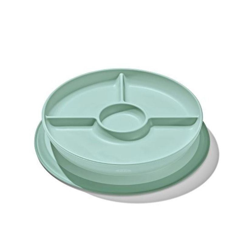Stick & Stay Divided Plate