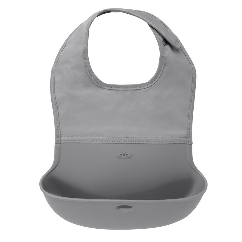 Roll-Up Bib Grey