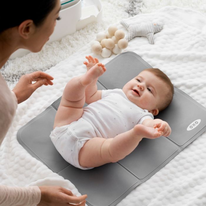 Diaper Caddy with Change Mat