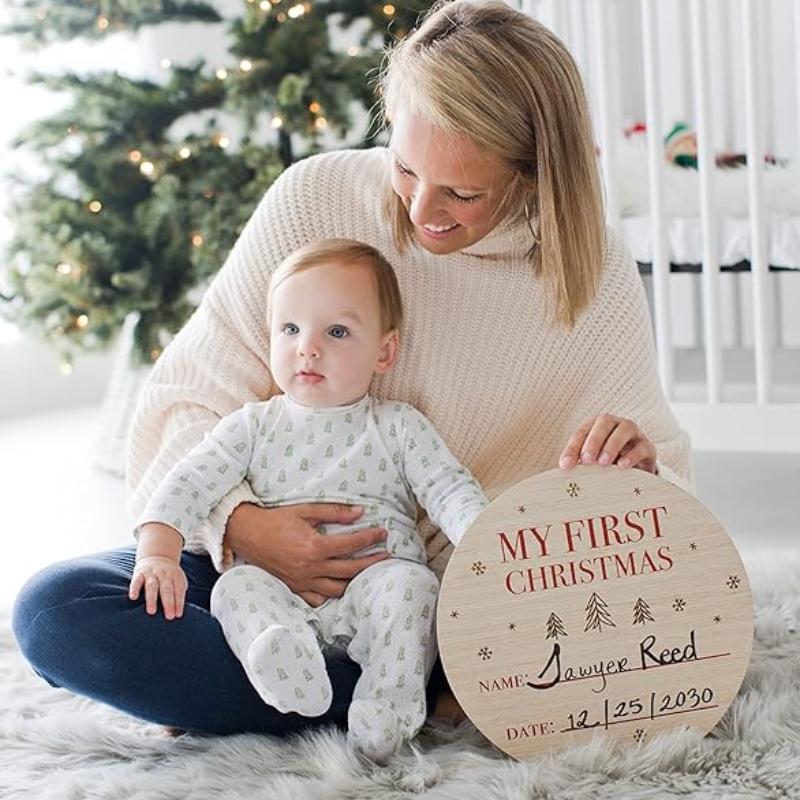 My First Christmas Photo Prop