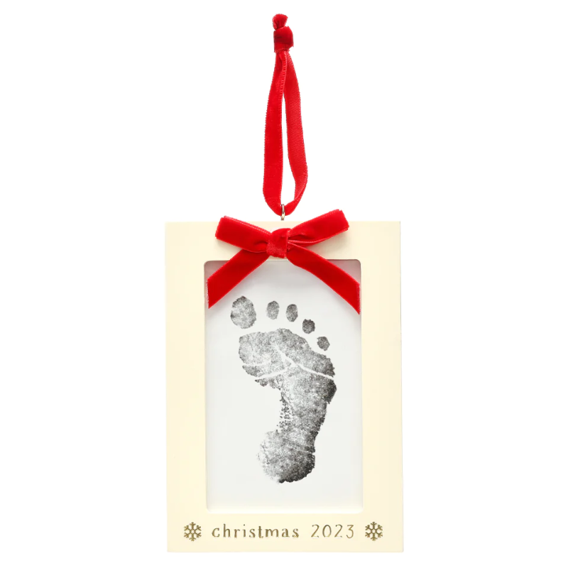 Ornement de Noël Baby's Prints 2023