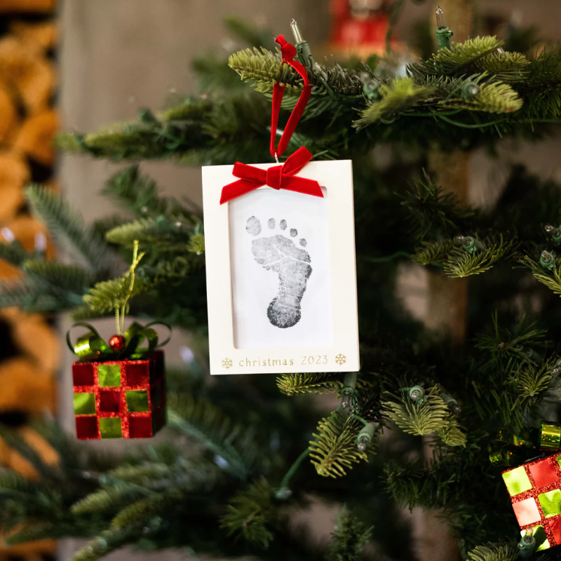 Baby's Prints 2023 Holiday Ornament