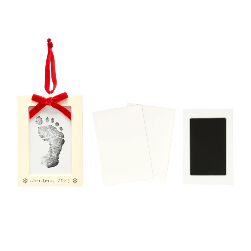 Baby's Prints 2023 Holiday Ornament