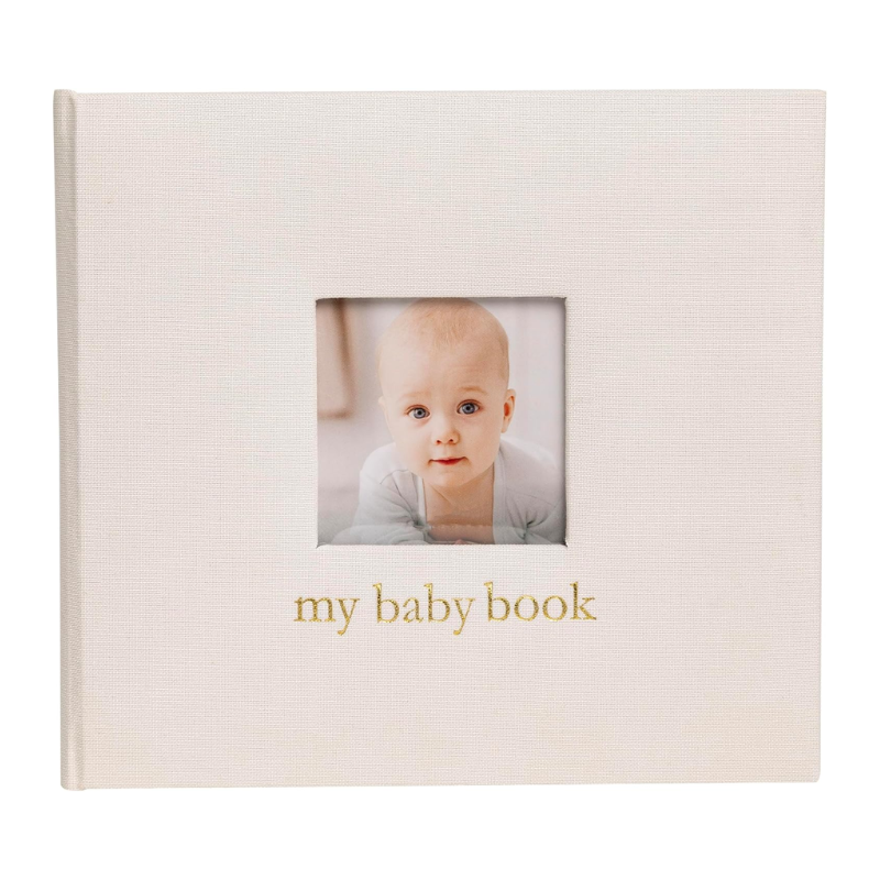 Linen Baby Memory Book