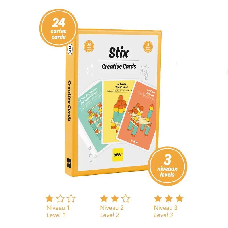 Ensemble de cartes créatives Stix