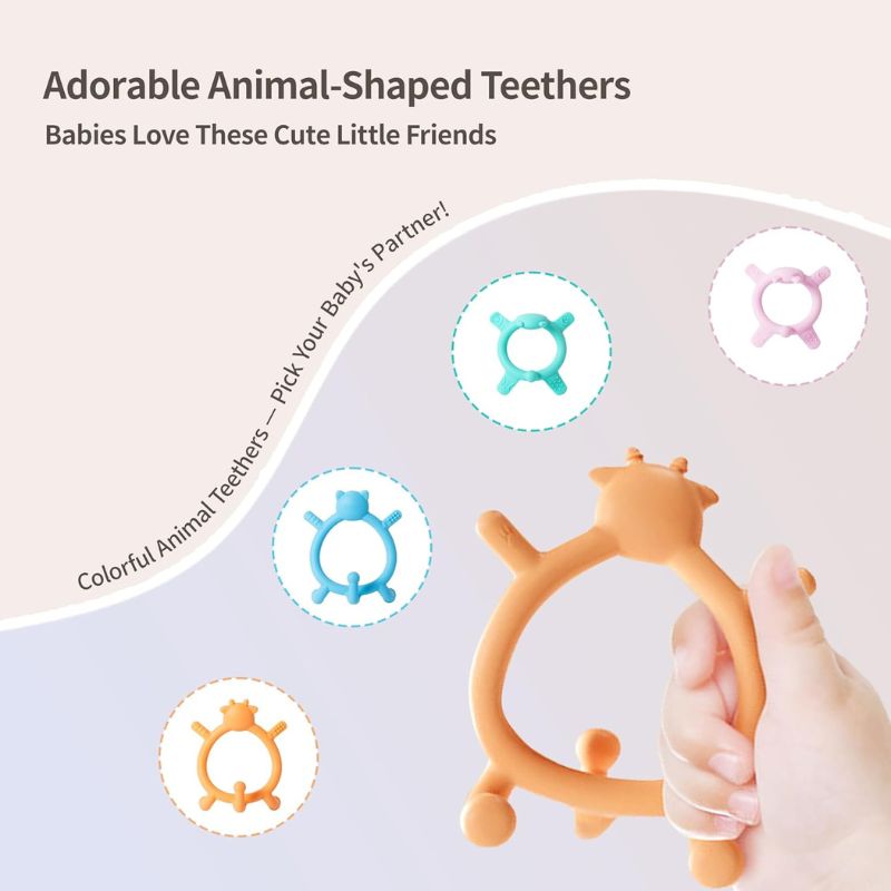 Silicone Teether Set