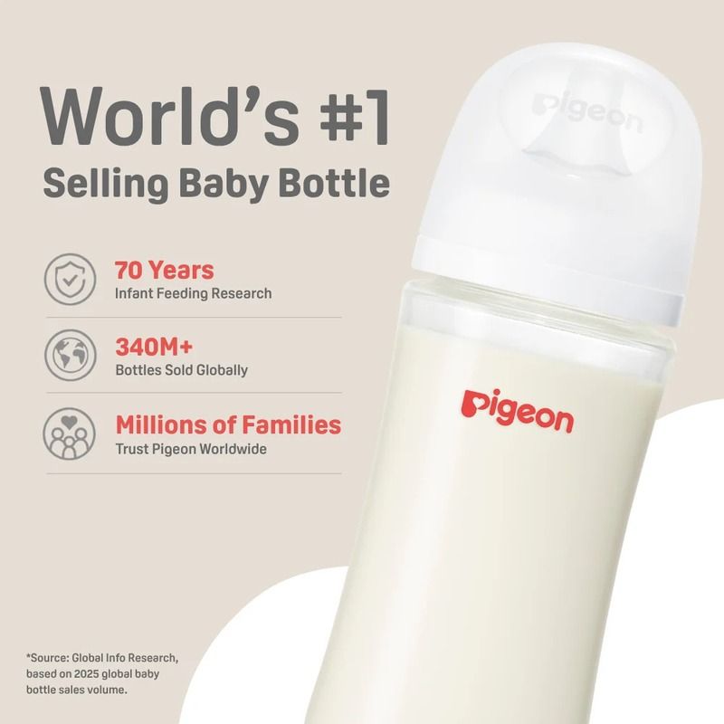 Silicone Coated Glass Baby Bottle
