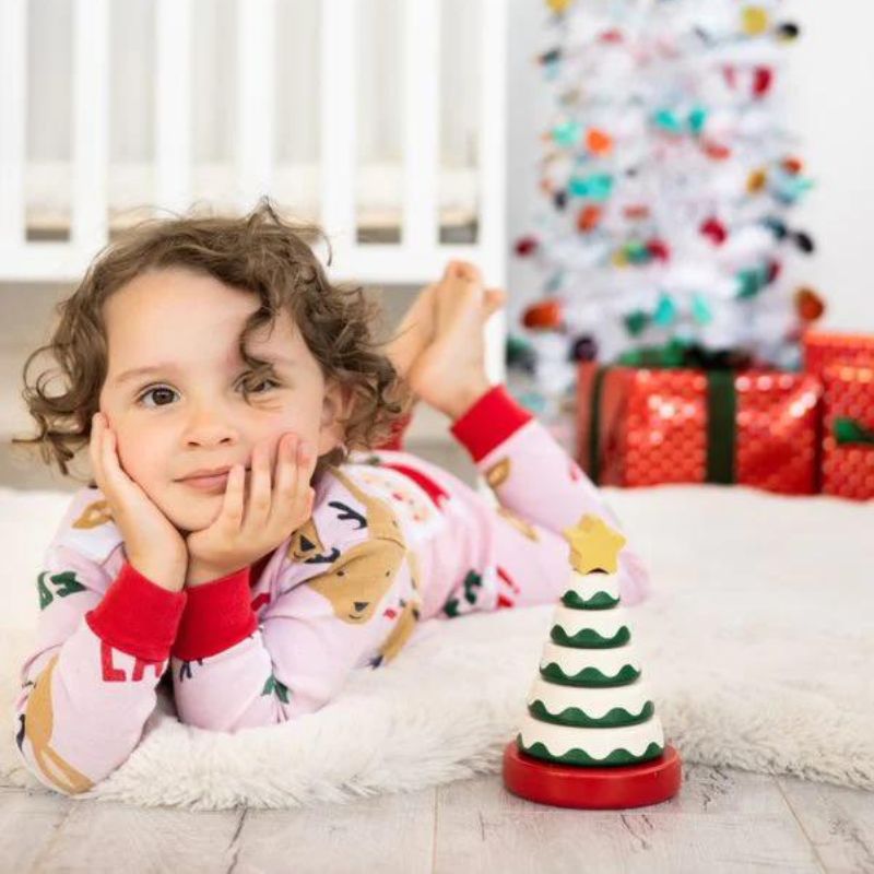 Jouet à empiler pour arbre de Noël