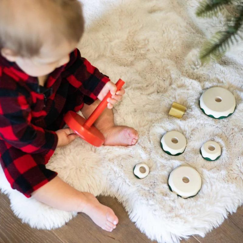 Jouet à empiler pour arbre de Noël