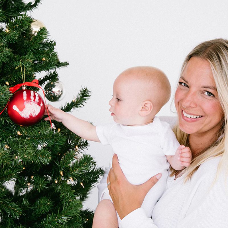 Babyprints Christmas Ball Ornament
