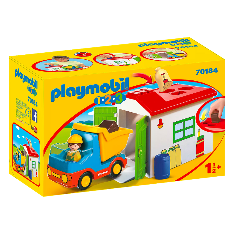 Dump Truck with Garage