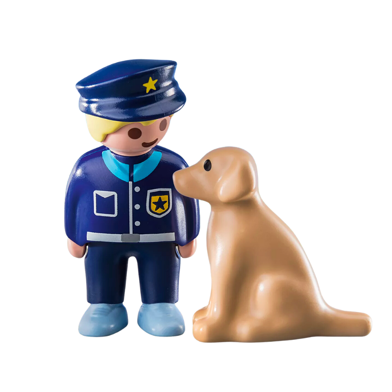 Police Officer with Dog