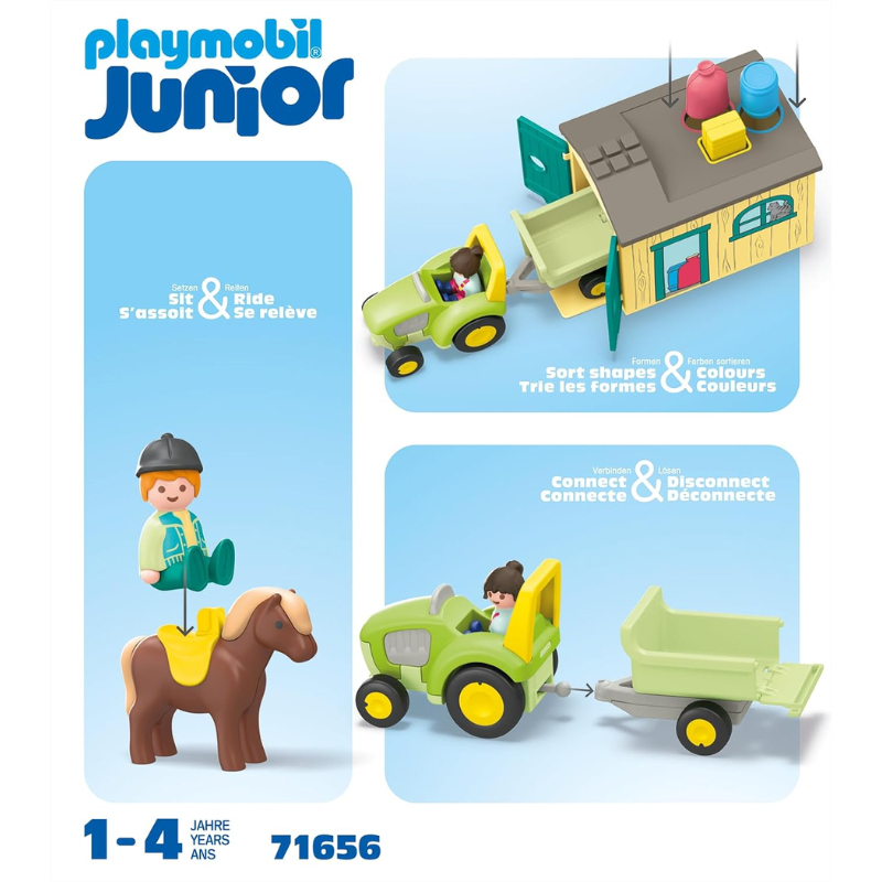 Junior: Farm Adventure with Tractor, Trailer and Animal Friends