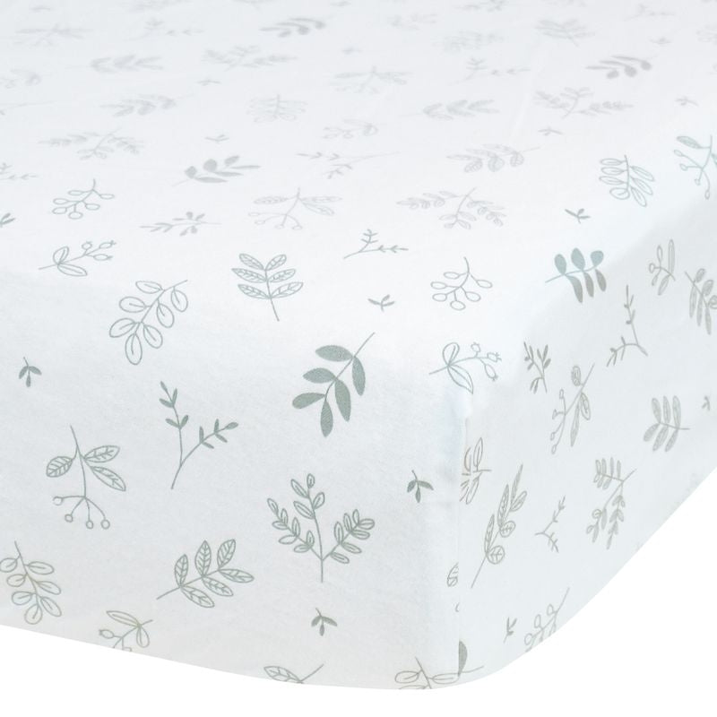 Fitted Flannel Crib Sheet