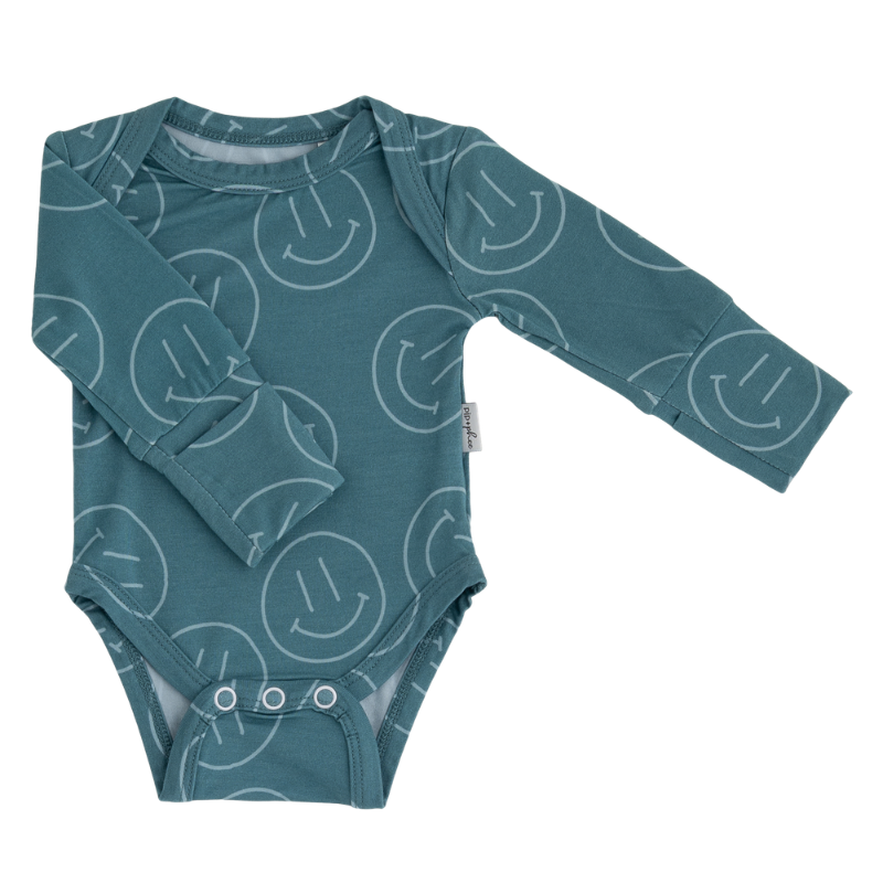 Long Sleeve Bamboo Bodysuit - Prints