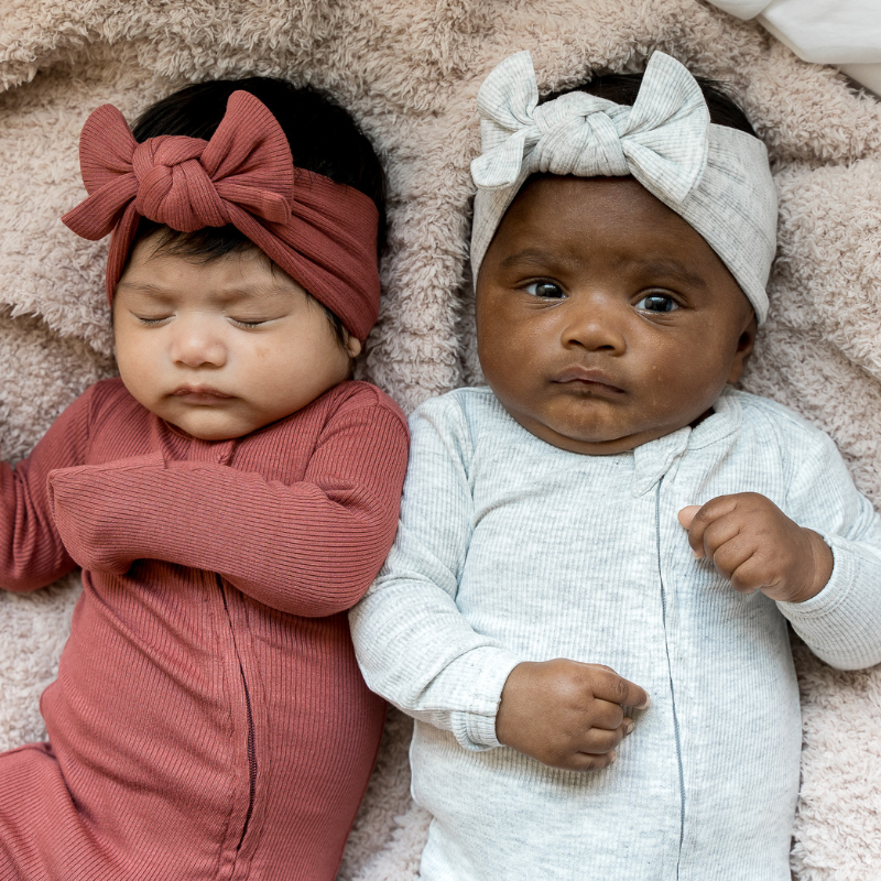 Cotton Ribbed Bows