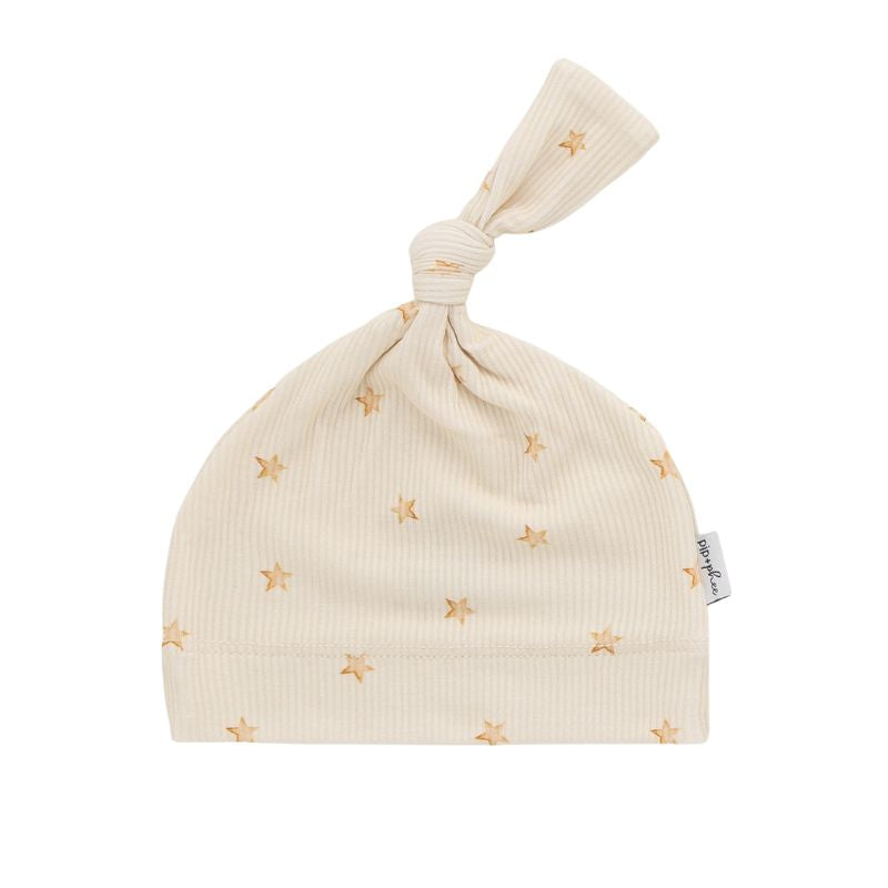 Cotton Ribbed Knot Hats