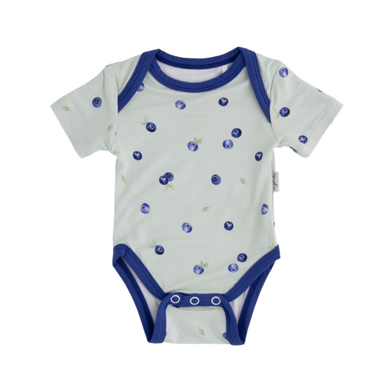 Bamboo Short Sleeve Bodysuits - Prints