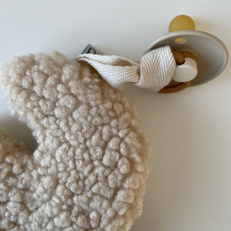 Teddy Moon Pacifier Holder