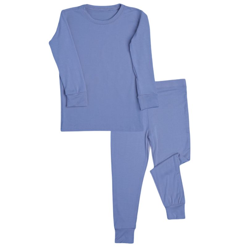2 Piece Long Sleeve Bamboo Set - Solids (OVERSTOCK)