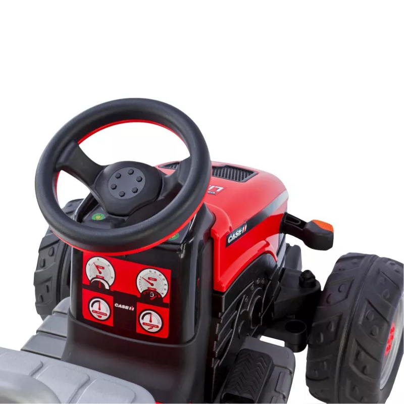 Lil Tracteur avec remorque motorisé - Rouge