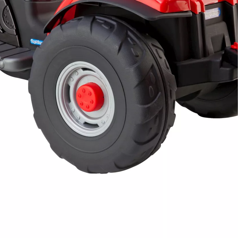 Lil Tracteur avec remorque motorisé - Rouge