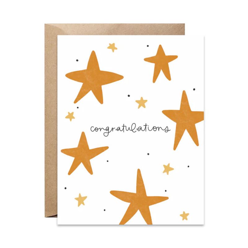 Card - Congratulations Stars
