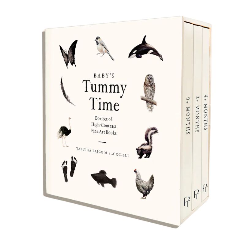 Baby's Tummy Time Book Box Set