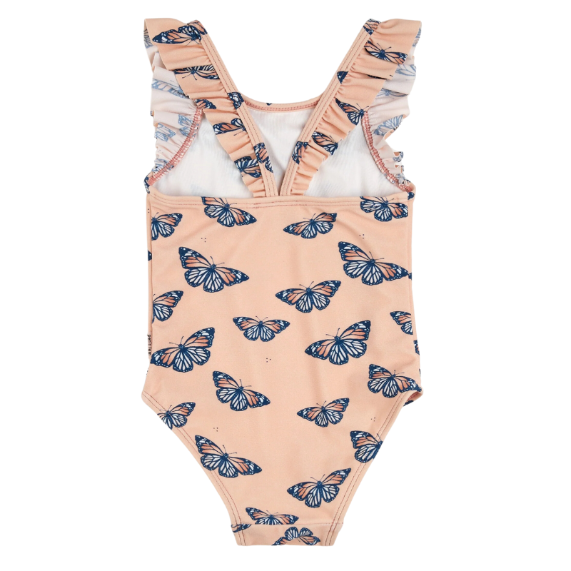 Monarch Ruffle Swimsuit