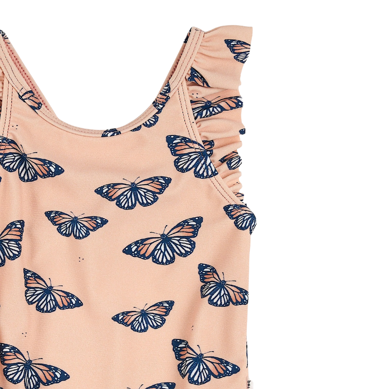 Monarch Ruffle Swimsuit
