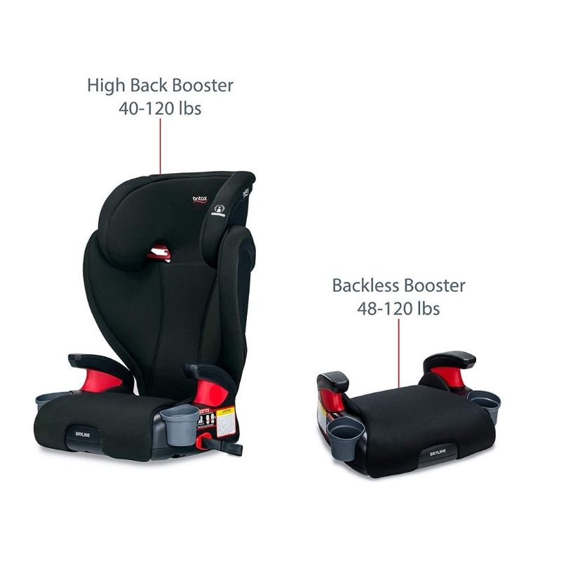 Skyline Booster Seat - Dusk (Removeable Back)