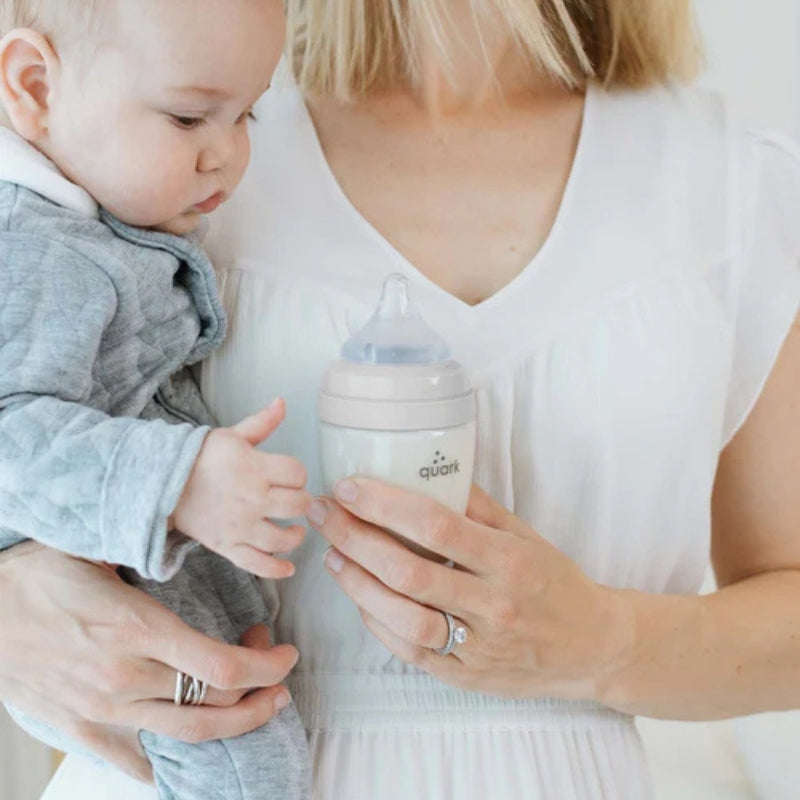 BuubiBottle Hybrid Feeding Starter Set - Grey