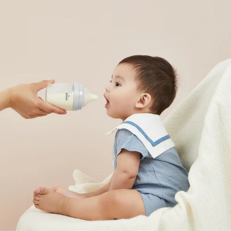 BuubiBottle Hybrid Feeding Starter Set - Grey