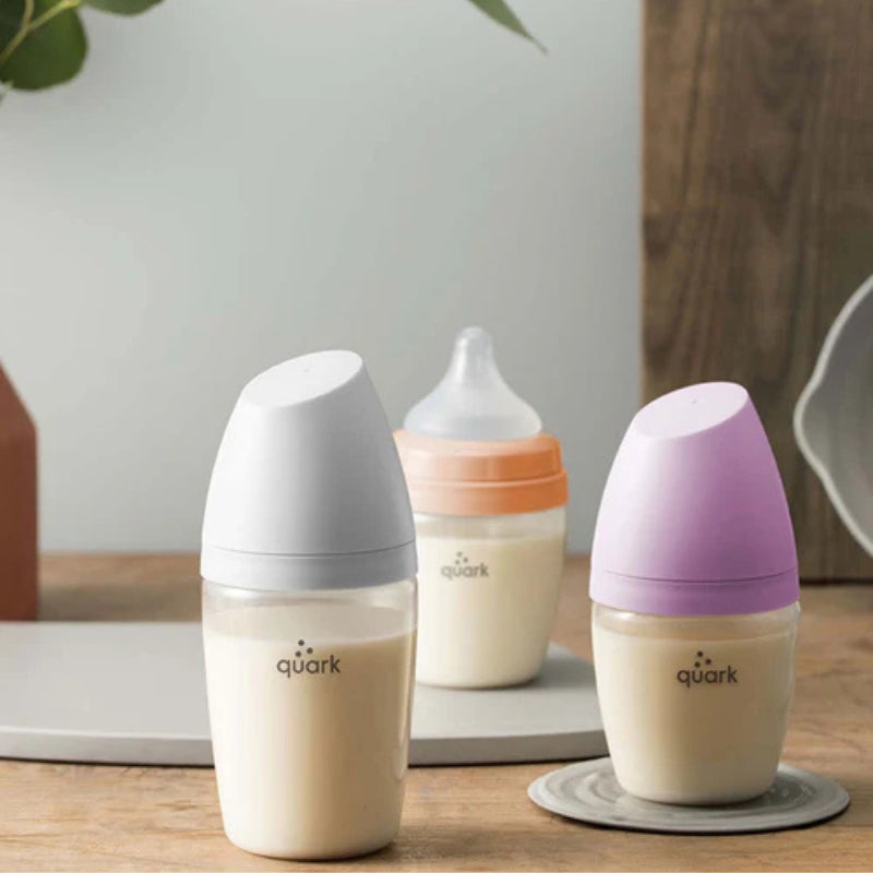 BuubiBottle Hybrid Feeding Starter Set - Grey