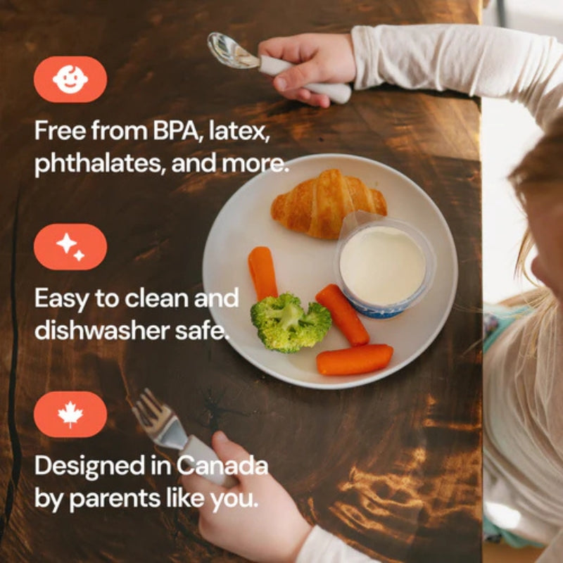 Weighted Silicone Non-Slip Toddler Plate