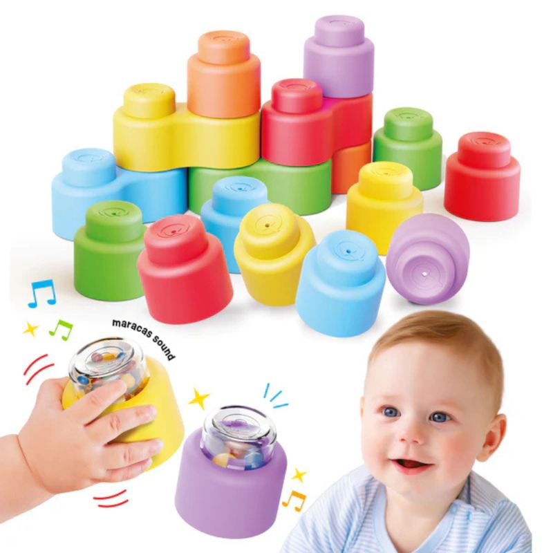 Momy Soft Happy Sound Blocks
