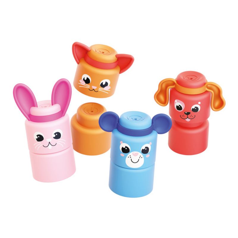 Momy Soft Happy Animal Blocks