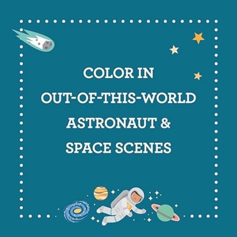 Coloring Book With Stickers