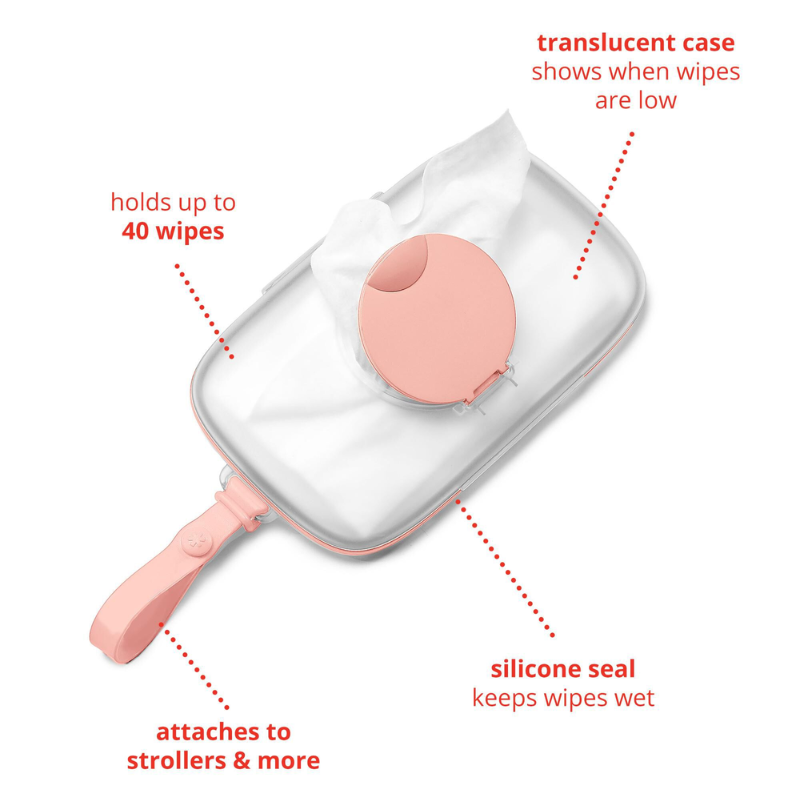 Grab & Go Snug Seal Wipes Case