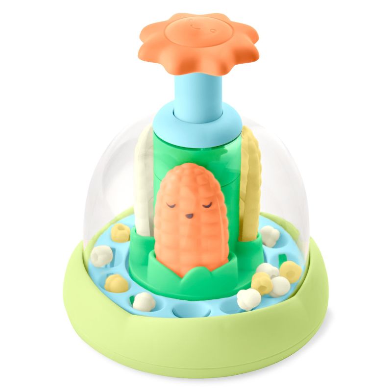 Farmstand Push & Spin Baby Toy